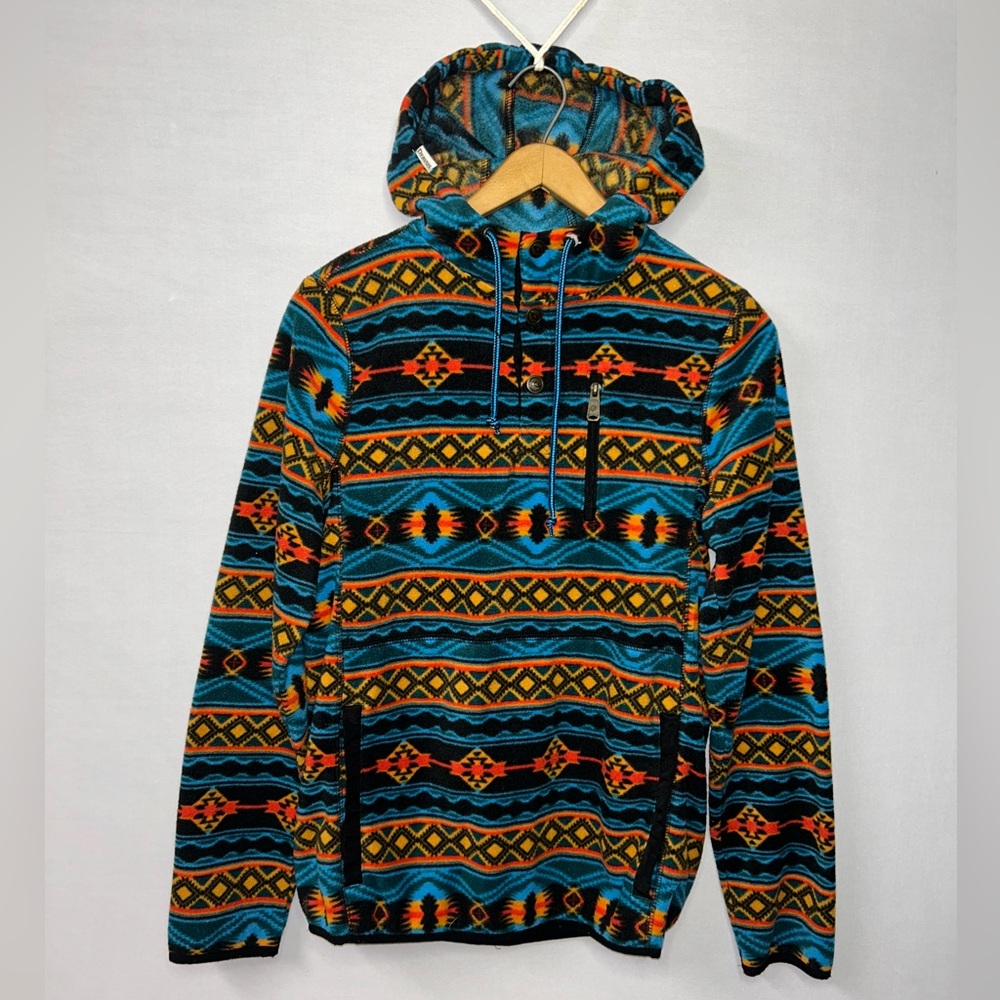 Dravus Aztec Hoodie — Men’s Small